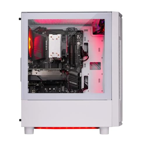 Skytech Gaming Archangel Desktop PC, Ryzen 7 5700 3.7 GHz (4.6GHz), AMD RX 9060XT 8GB, 1TB NVMe SSD, 32GB DDR4 RAM 3200, 650W Gold PSU, Wi-Fi, Win 11 - Image 3