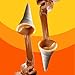 Las Sevillanas Cajeta Filled Wafer Cones – Traditional Mexican Candy, Sweet Dessert Treats - Dulce de Leche-Caramel Sauce | Crispy Waffle - Perfect for Snacks, Desserts, and Parties - 8.4 Oz/240 g (Pack of 1)