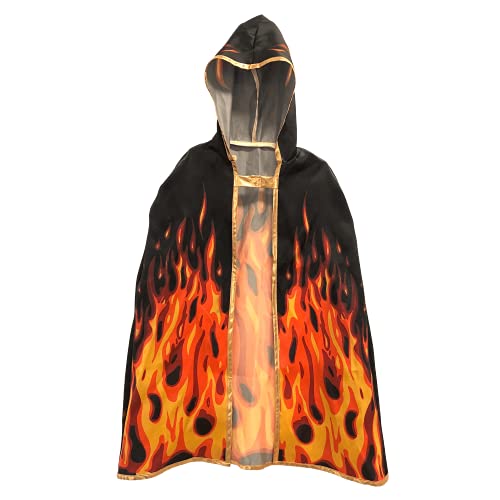 Liontouch Capa Fantasy Fire Flame para niños 3-8 años miniatura 1