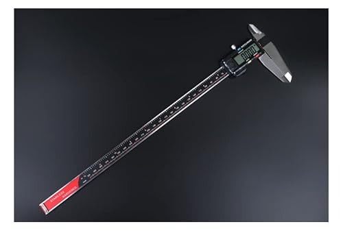 Accusize Industrial Tools 0-12'' / 0-300 Mm Elctronic Digital Caliper With Extra Large Screen, Left-Hand, 0.0005''/0.01 Mm Resolution, Ab11-L112 #TOP4