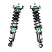 Rev9 R9-HS2-051_3 Hyper-Street II Lowering Kit, 32 Damping Adjustment, compatible with Subaru Baja (BT) 2003-06