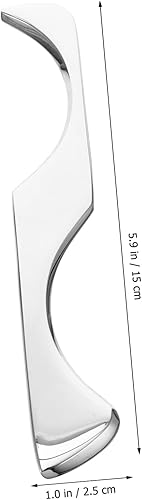 Miniatura 8 de Cuchillo para fascia de acero inoxidable, raspador de masaje, espátula facial, masajeador facial, raspador de masaje Guasha, herramientas de