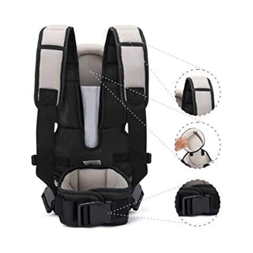 Image of Adjustable Rabbit Baby Carrier 3-in-1 Infant Carrier Baby Toddler Carrier for 4 to 24 Months Baby Honeycomb /Kangaroo Bag Toddler Carrier Body Holder Backpack
