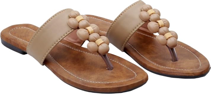 Image of VERMIGO Women Flats Sandals | Comfortable Slip-On Casual Daily Wear Flats | GRAPES