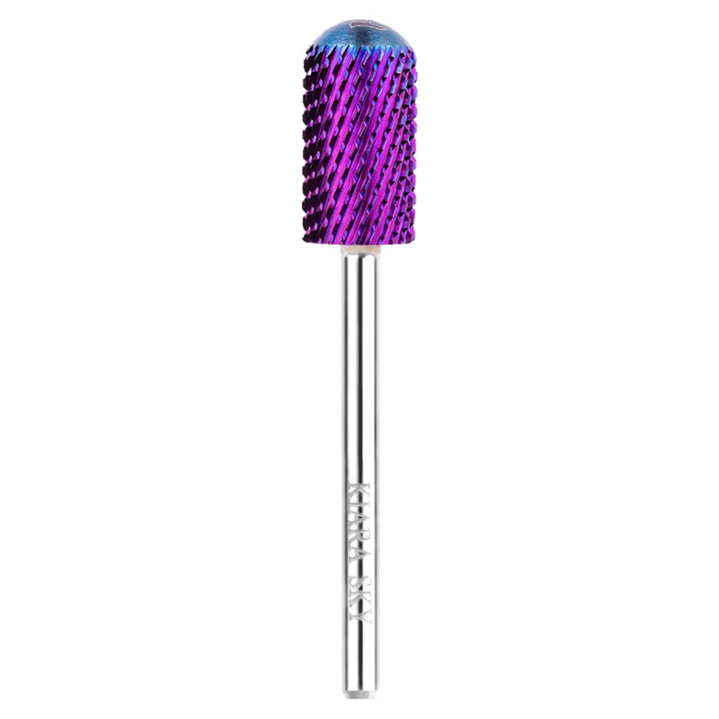 Foret de ponceuse Kiara Sky violet pour éliminer le gel sans cuticules abîmées