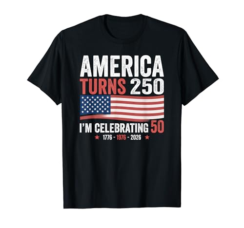50th Birthday Patriotic 4th Of July 250th Anniversary USA T�V���c