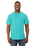 Fruit of the Loom Men's Short Sleeve Crew Tee, X-Large  - Scuba Blue