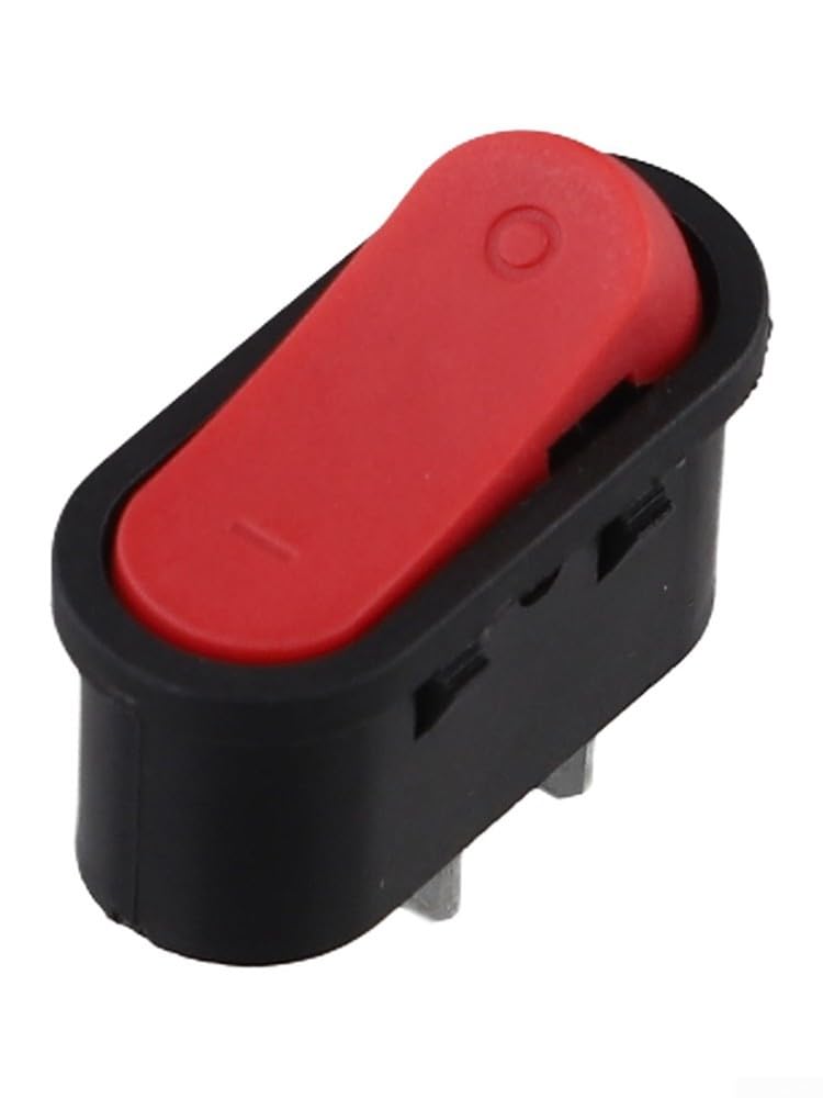 Electric Battery Power Switch Replacement for Hailong 1-2 Series Battery Case – ABS Black & Red Toggle Switch, for Easy Install, Compatible — view 4