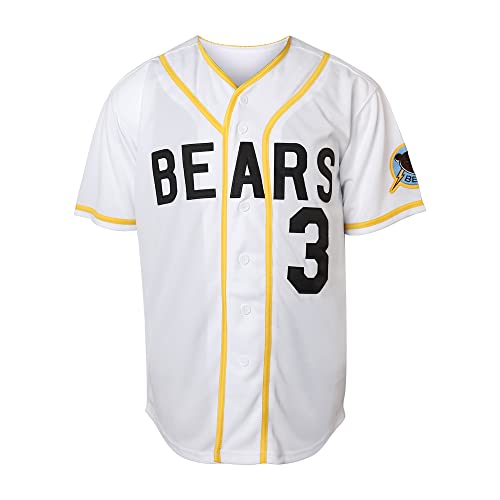 Camisa de béisbol Bad News Bears para hombres, tallas S a 3XL, color blanco o negro miniatura 3