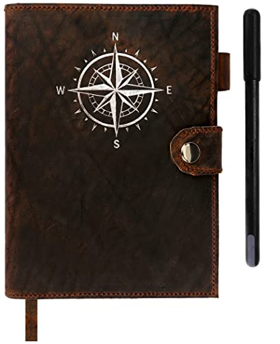 Carnet de notes en cuir rechargeable pour homme et femme, le compagnon idéal de vos voyages