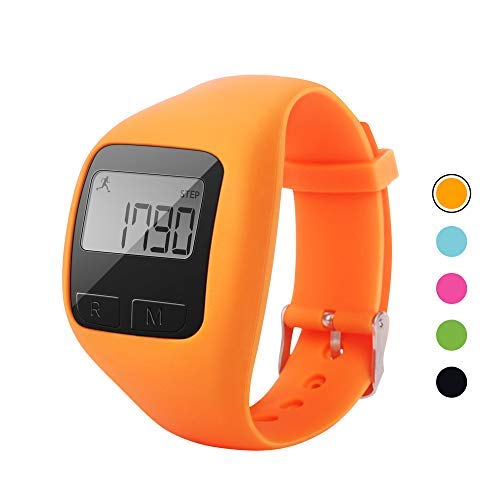 BATAUU Fitness Tracker, 3D Digital Watch Pedometer for Walking & Running, Simply Operation