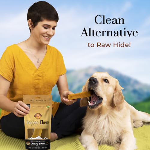 Image of 100% Natural Himalayan Cheese Based Dental Chews for Dogs (Large Bars Pack of 3) (Large Bars Pack of 3)