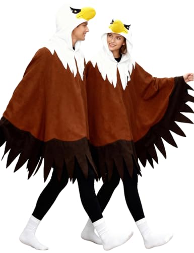 BWVQNO Adult Hooded Costume, Hallowee Cosplay Costumes Women Men