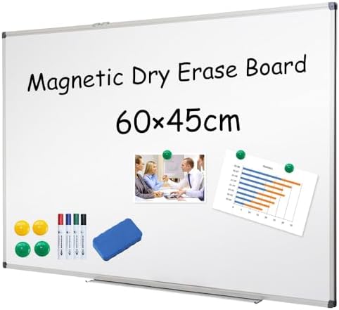 JILoffice Large Foldable White Board 60" X 40" Large Dry Erase Board 3ft By 5ft Folding Dry Erase Board