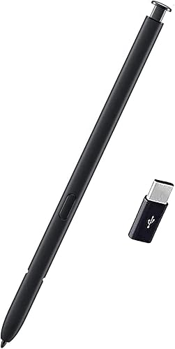 S23 Ultra S Pen para Samsung Galaxy S23 Ultra 5G Stylus Pen S23 Ultra Touch S Pen reemplazo sin función Bluetooth, lápiz táctil S Pen con adaptador