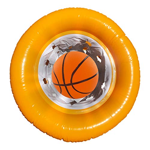 Botabee Kids Pool Basketball 2 Pack | Compatible With Intex Floating Hoops Poolside Basketball Game And Other Pool Basketball Hoop | Mini Ball For Outdoor And Poolside Play #TOP5