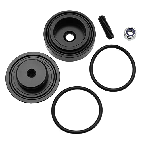 1 lot de bouchons d'essuie-glace de rechange compatibles avec Acura Integra 1990-2006 compatible avec Honda Civic Si 2002-2005 Noir