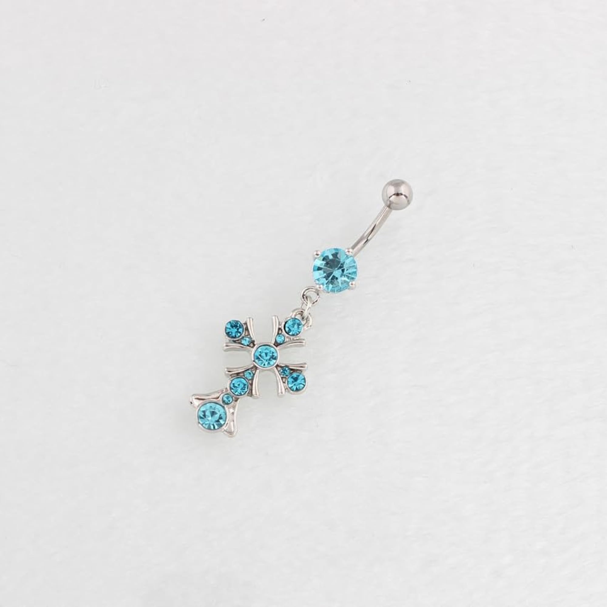Belly Button Ring No-Piercing Clip-On