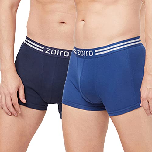 Image of Zoiro Cotton Soft Men's Trunk (Pack of 2) |Colours May Vary