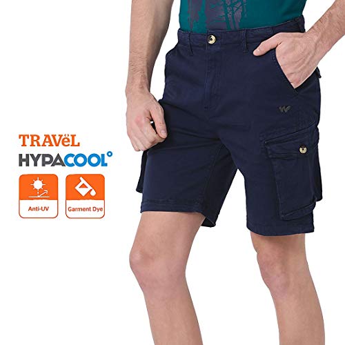 Wildcraft Men's Straight Shorts (40781NavyXXL) Amazon.in Clothing