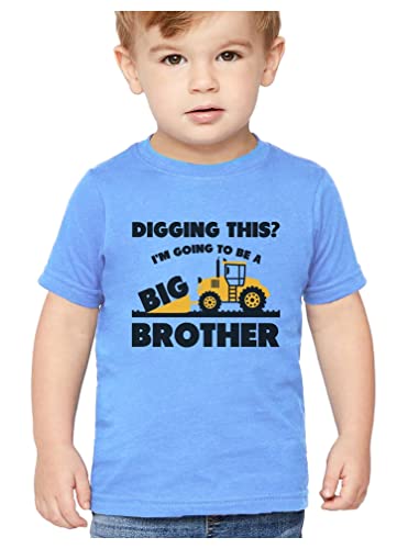 Big Brother Shirt for Toddler Big Brother Announcement Big Brother Gifts for Boy 3T California Blue