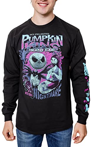Disney Nightmare Before Christmas Jack Skellington Nightmare King World Tour T-Shirt