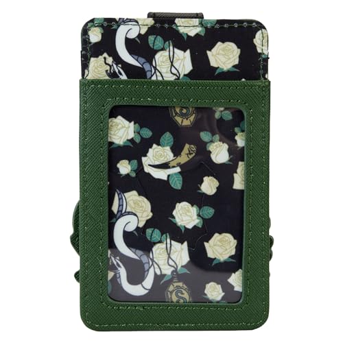 Image of Loungefly WB Harry Potter Slytherin House Tattoo Card Holder