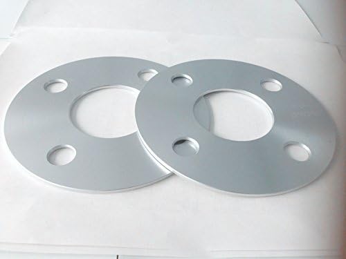 NB-AERO Four Hub Centric Wheel Spacers Adapters 5MM or 1/5" Thickness 4 x 100mm Bolt Pattern 54.1mm Center Bore