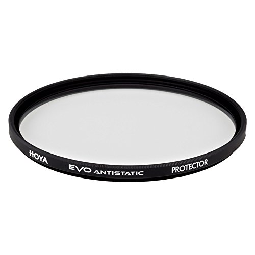 Hoya Evo Antistatic Protector Filter - 67mm - Dust Stain Water Repellent, Low-Profile Filter Frame