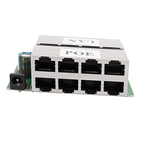 New Lon0167 8 LAN Featured 2 Layer POE reliable efficacy Ports Module Injector Power Over Ethernet Router for IP Camera miniatura 3
