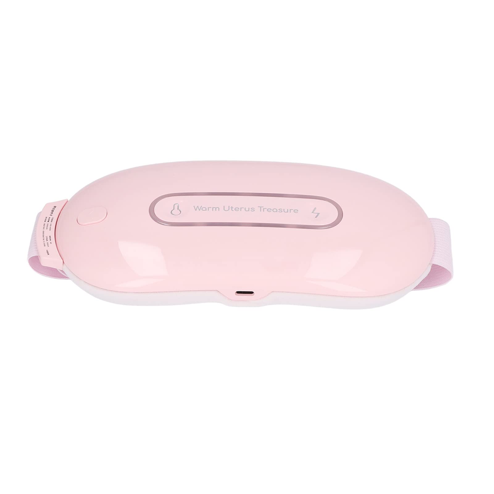 EMUKOEP Cintura per Utero Riscaldante Elettrica Portatile con Ampia Area di Riscaldamento e Ricarica USB per un Rapido Sollievo Dal Dolore