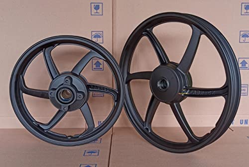 Par de Rodas de Liga Leve 6 Palitos Dianteira Tambor Pop 100 110i