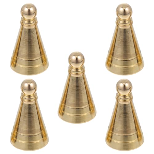 ULTECHNOVO Molde de Cobre para Conos de Incienso 5 Piezas, Accesorio DIY para Hacer Conos, Herramienta para Incienso Cónica, Diseño Portátil para Decoración y Uso en Hogar y Oficina
