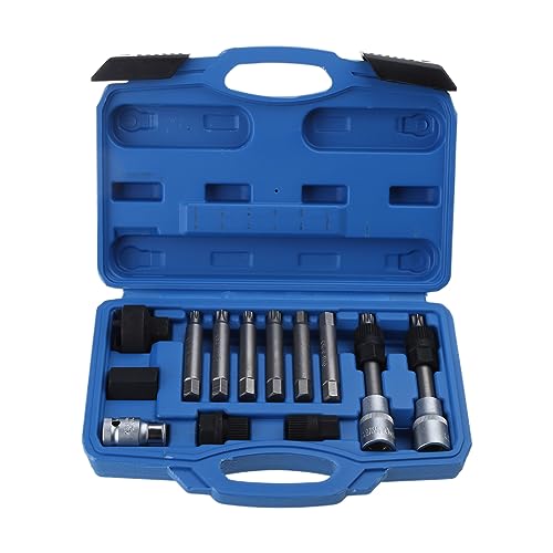 HUIFACAI Alternator Pulley Tool Kit Alternator Pulley Removal Tool Metal Alloy for Fo-rd Alternator Pulley Removal Tool