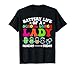 Battery Life Of A School Lunch Lady Cafeteria Worker Squad T-Shirt