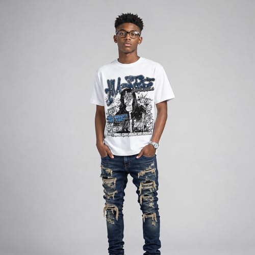 Image of DopeSkill Graphic Tee Streetwear Hypebeast Hip Hop Unisex Premium T-Shirt Sneaker Colour Matching Shirts Gift for Sneakerhead