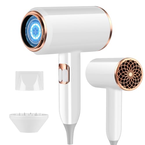 Secador de pelo, Secador de Pelo Iónico Portátil de 2400 W, Secador de Pelo de Salón con Botones de Calor/Frío, Secador Cabelo Ligero Profesional para el Hogar, Salón, Viajes (Blanco 1) Secador de pelo, Secador de Pelo Iónico Portátil de 2400 W, Secador de Pelo de Salón con Botones de Calor/Frío, Secador Cabelo Ligero Profesional para el Hogar, Salón, Viajes (Blanco 1)