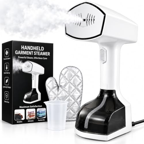 BENELM Steamer for Clothes, 1200W Powerful Handheld Fabric Steamer with 4 Modes...