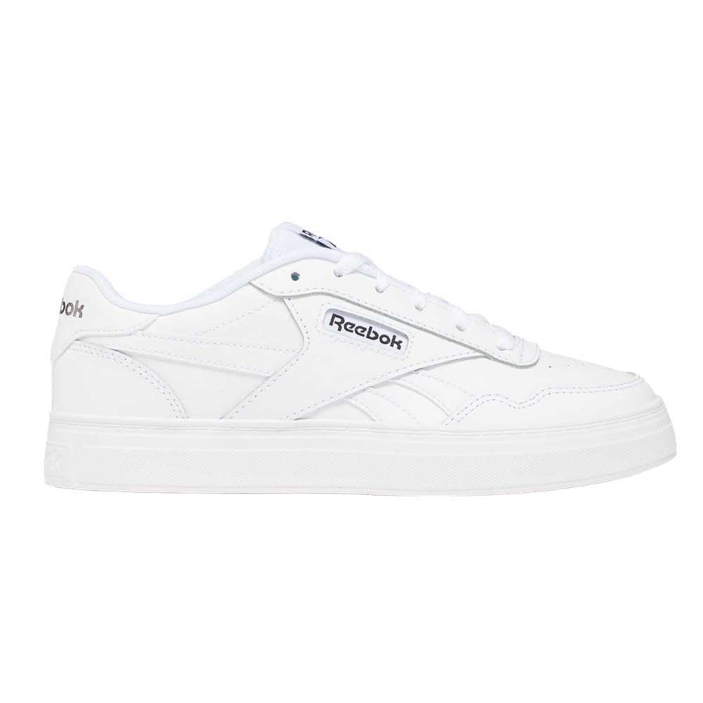Reebok Women Court Advance Bold Sneaker, FTWR White/FTWR White/Core Black, 2.5