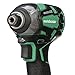 Metabo HPT 18V Cordless Impact Driver, 1/4-in Hex Chuck, Triple Hammer Technology, Powerful 1, 832 In/Lbs Torque, Variable Speed Trigger, IP56 Compliant, LED Light, Tool Only (WH18DBDL2Q4)