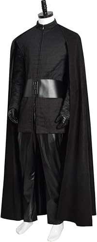 Miniatura 2 de Disfraz de túnica Kylo Ren para adultos, traje completo de Ascenso de Skywalker, disfraz de cosplay de asesino Jedi, uniforme y capa