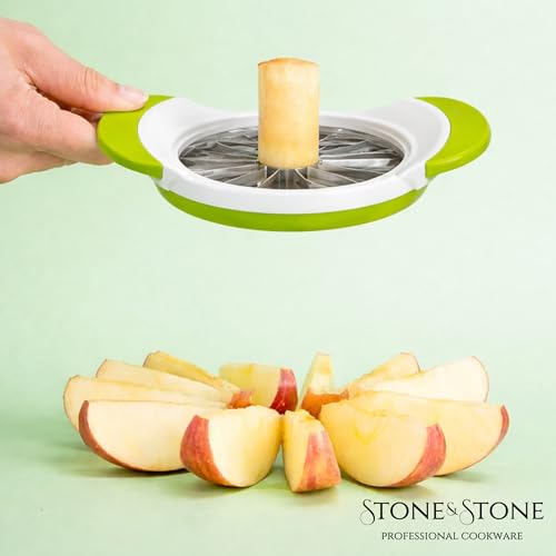 Miniatura 8 de Stone Stone - Troceador Y Descorazonador De Manzanas Con Hojas De Acero Inoxidable