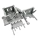 QP3D – Ruiniertes mittelalterliches Haus – Fantasiegebäude Terrain Landschaft für Tischplatte & RPG 28–32 mm Miniaturen Wargame Requisiten DnD D&D, 3D gedruckt und bemalbar