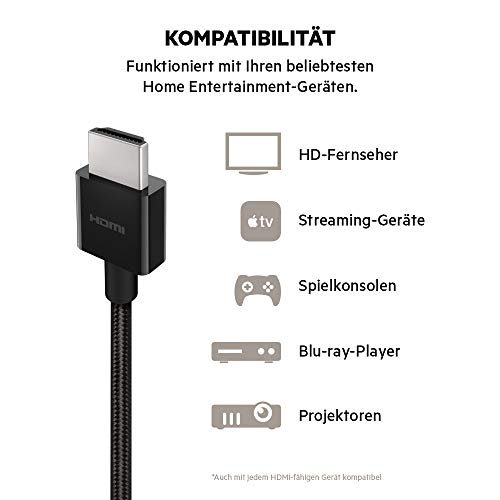 HDMI-Kabel 1m Belkin Ultra HD Highspeed HDMI Kabel