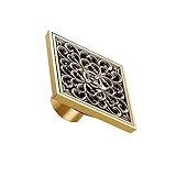 Poignée d'armoire à oiseaux : luxe et beau design à motifs, ce siphon de sol est unique et ajoute plus de beauté à votre salle de bain.