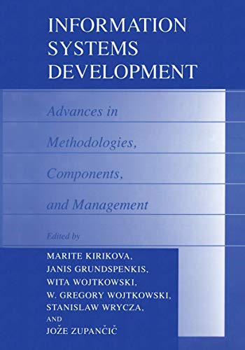 Information Systems Development: Advances in Methodologies, Components, and Management view 2