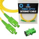 SC/APC to SC/APC Fiber Optic Patch Cable - 5M / 16.4ft - Single Mode - SIMPLEX - Commercial QUALITY