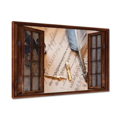Peinture imprimée sur toile 120x80 cm pour classe de polonais H10676M
