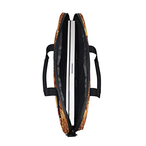 Bandolera medieval de diseño hippie con protección para portátil de 14" 3
