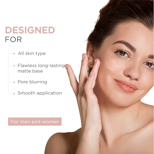 Image of Oshea Colors Skin Perfect Matte Primer | Lightweight Silky Texture for Pore Blurring & Oil Control | HydraConcept Technology for Long-Lasting Hydration | Suitable for All Skin Types - 30ml